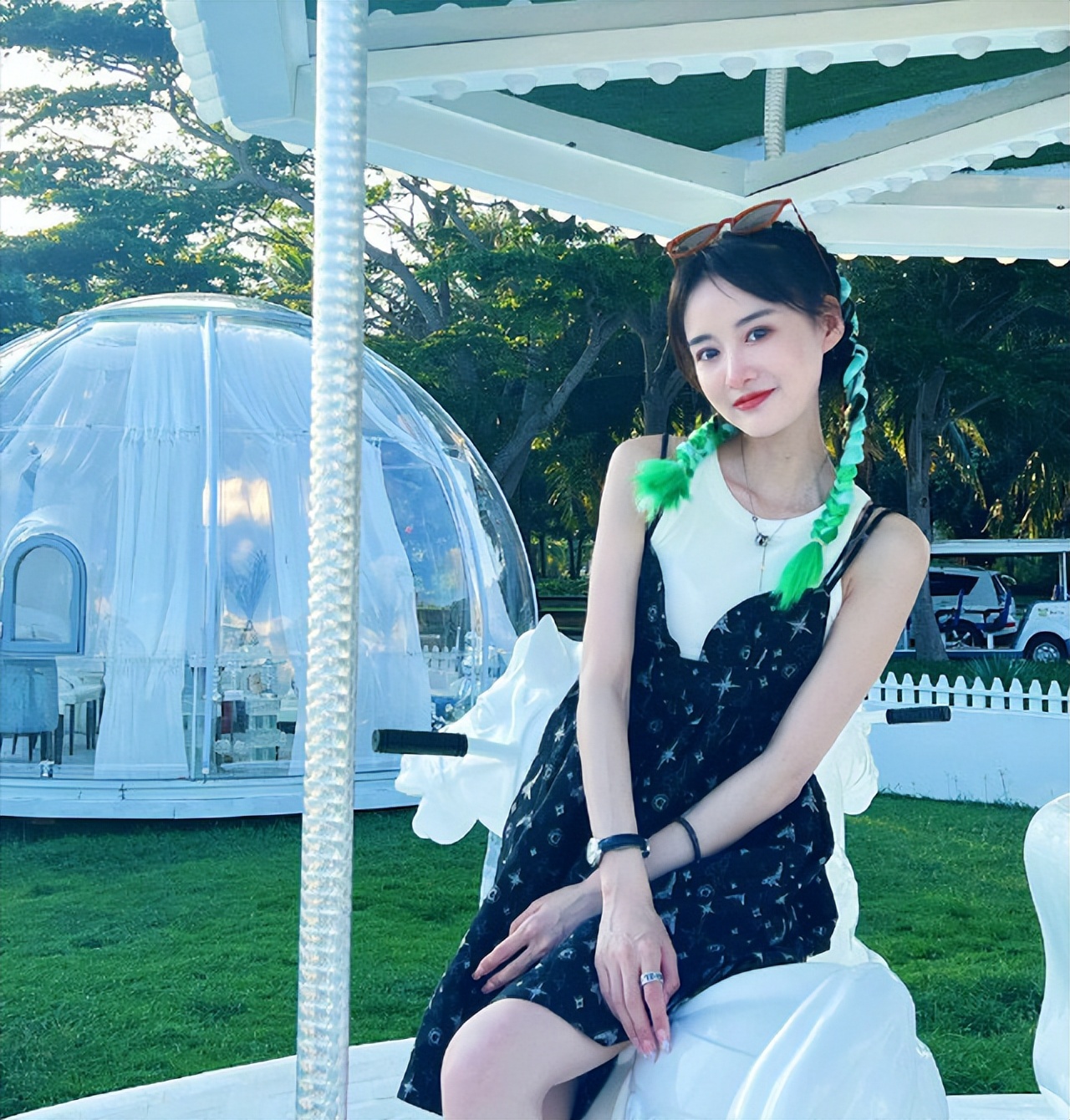 台球女神美貌不输潘晓婷,台球女神一杆清台