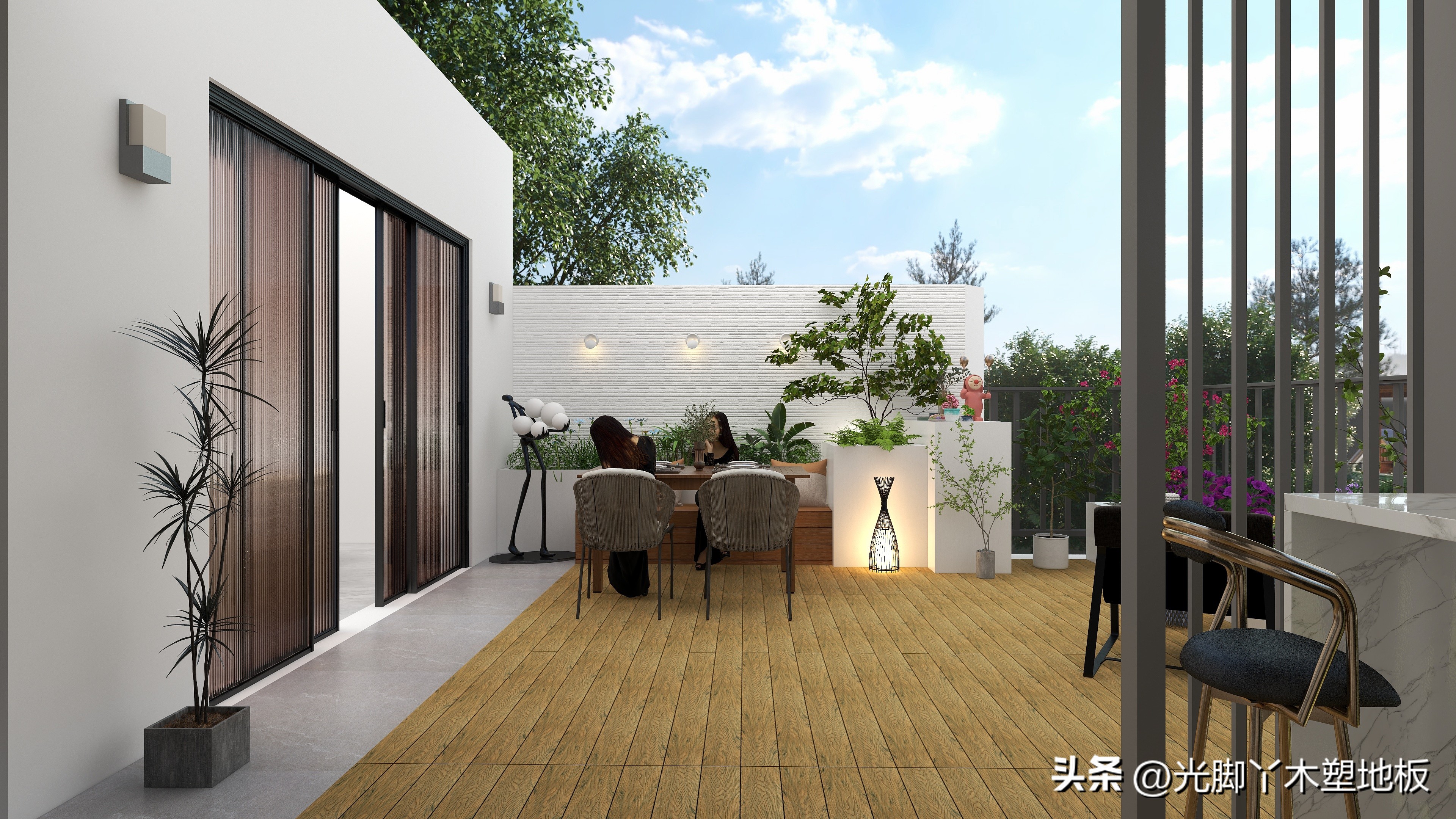 木塑材料：引领户外园林新潮流！木塑产品：绿色环保的独特风景