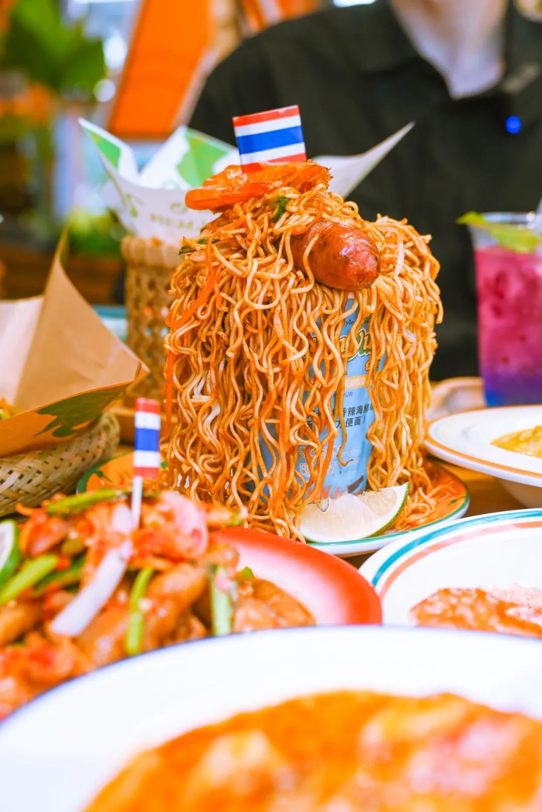 最近很火的泰式大排档,泰式大排档银川店开业