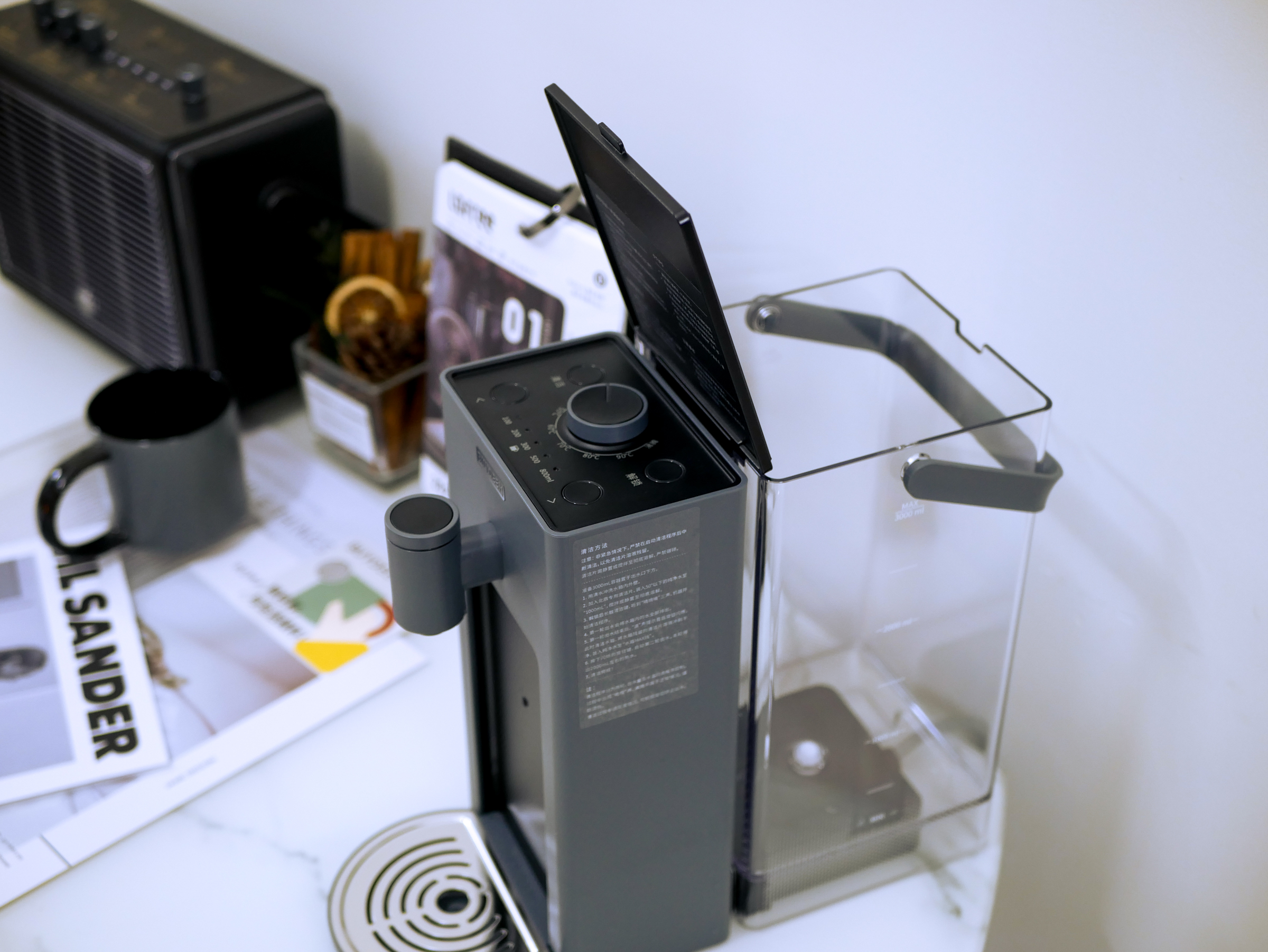 即热饮水机测评北鼎,北鼎9系即热饮水机第一次用