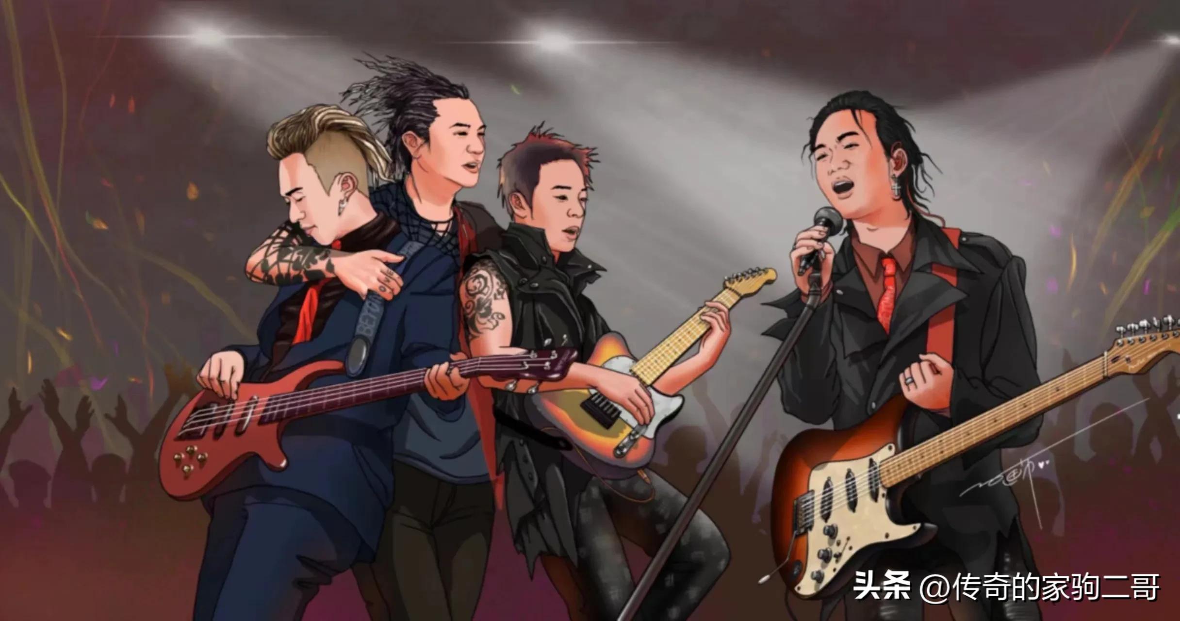 祝你愉快2018黄家驹演唱会,追忆经典黄家驹演唱会