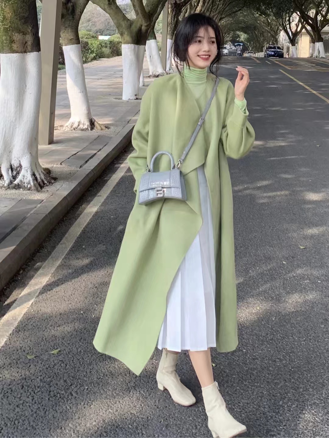 绿色衣服搭配什么颜色好看效果图,绿色最经典的三种颜色搭配