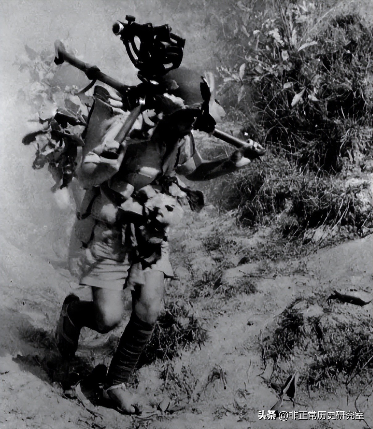 老照片抗日战争时期的中国远征军,远征军珍贵影像图片