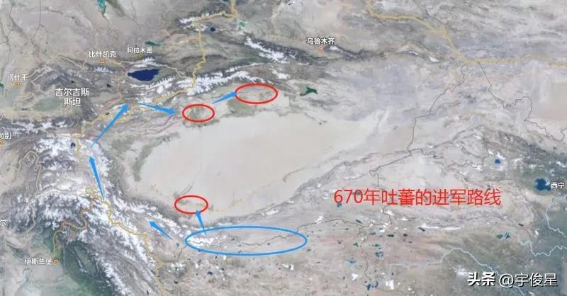 昔日唐军埋骨地，今日最大光伏园。萧瑟秋风今又是换了人间！