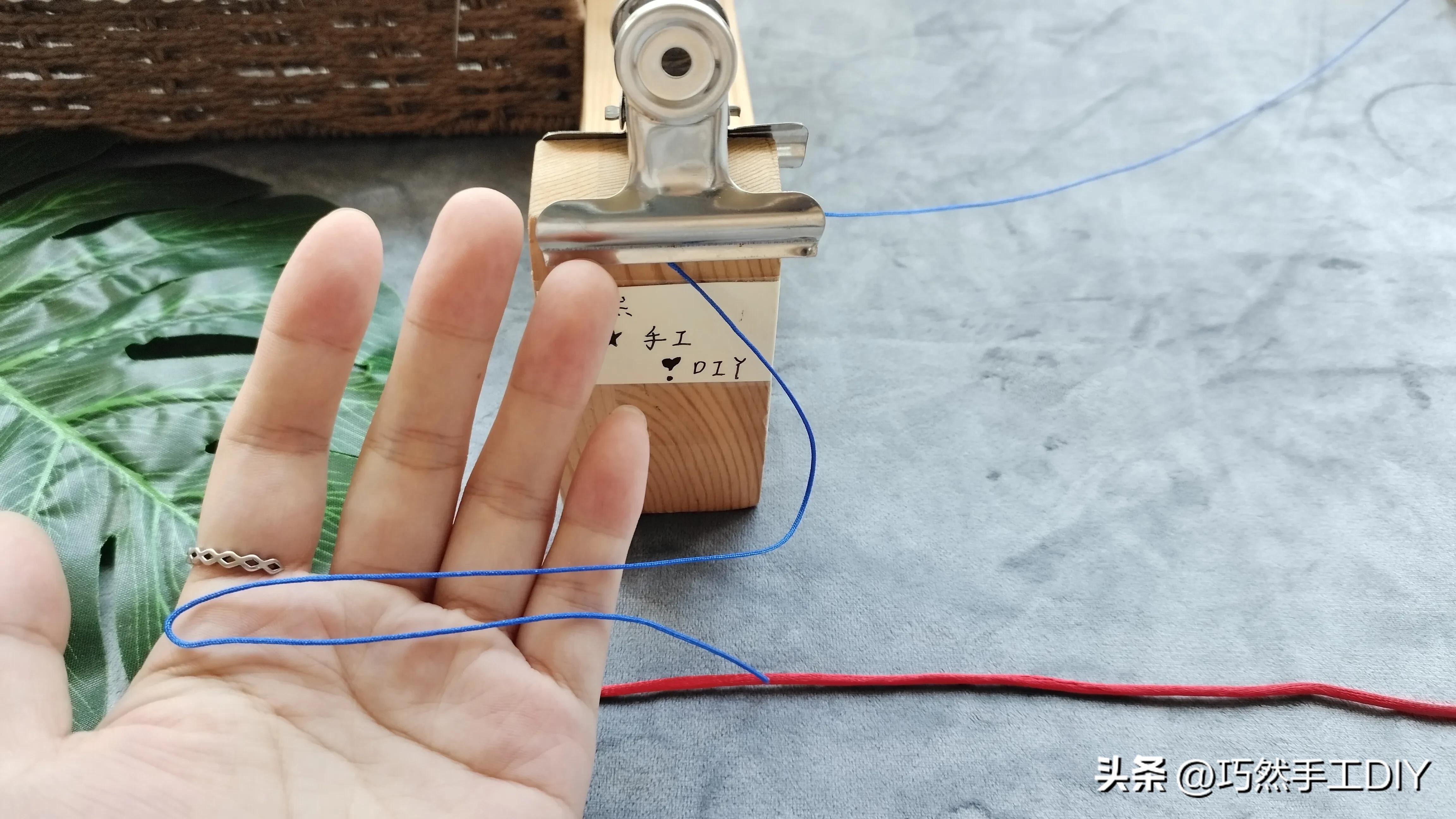 中国结基础结打法,中国结绕线方法图解