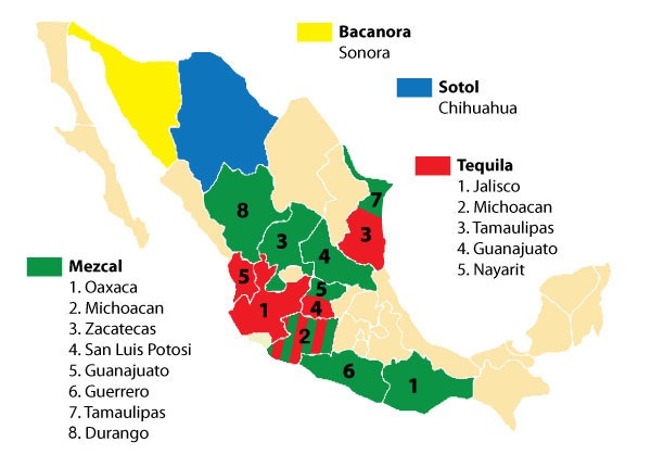 特基拉酒和龙舌兰酒的区别,龙舌兰索特基拉酒