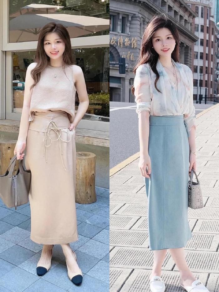 150小个子腿粗穿搭技巧,身高不够衣品来凑