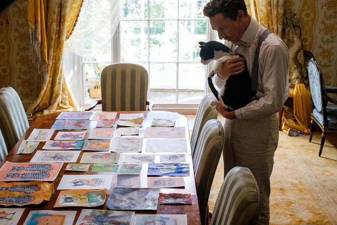 顶级猫奴！天才画家用余生为亡妻画猫，却被送进精神病院…