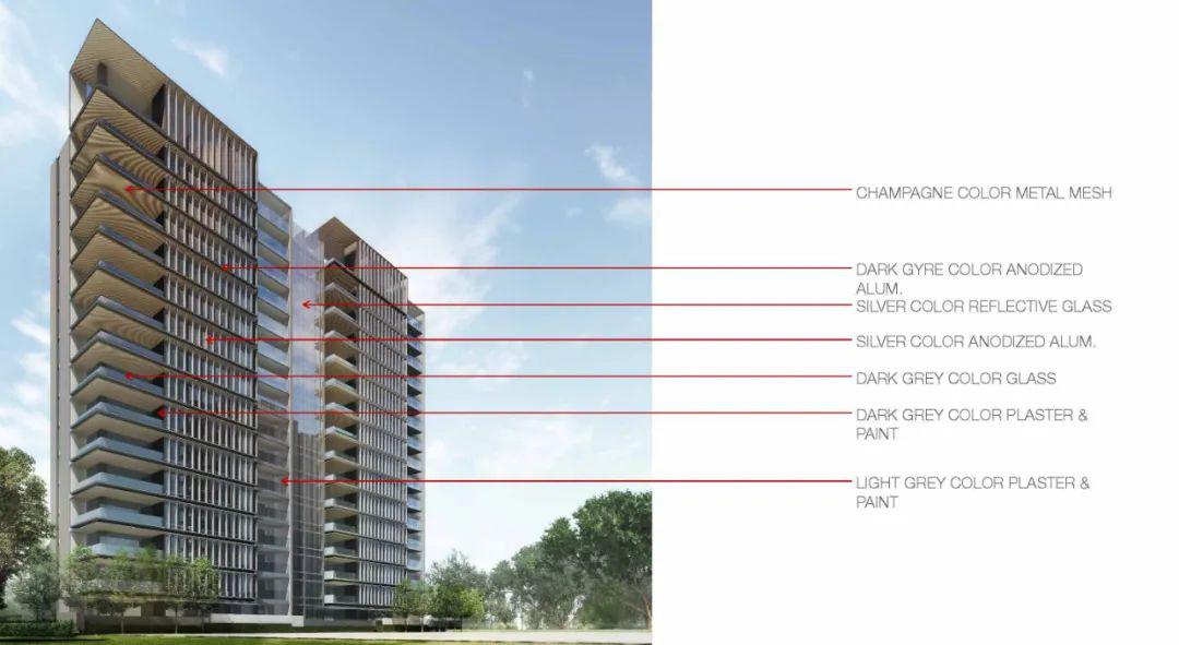 高端住宅立面效果图,高端住宅立面设计