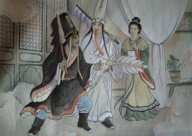 传说中的黑白无常的来历怎么来的,神话故事黑白无常原型