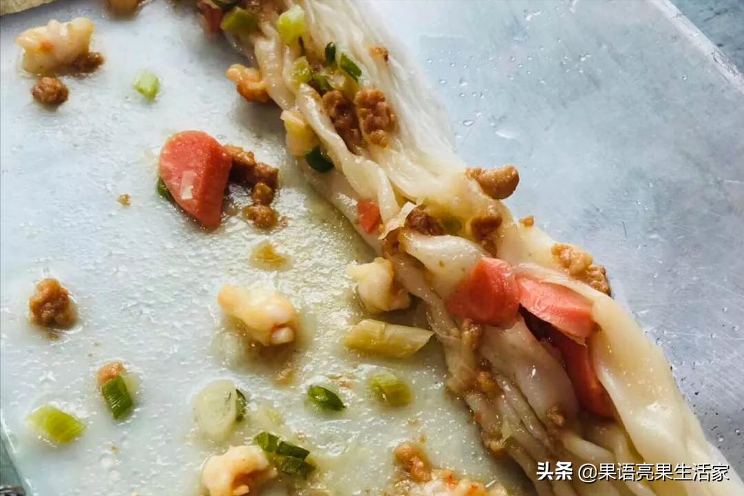 8秒教你做肠粉,教你三分钟学会做肠粉