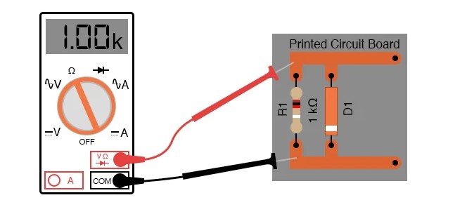 pcb板上二极管的正负极怎么表示,万用表怎样判断二极管的正负极