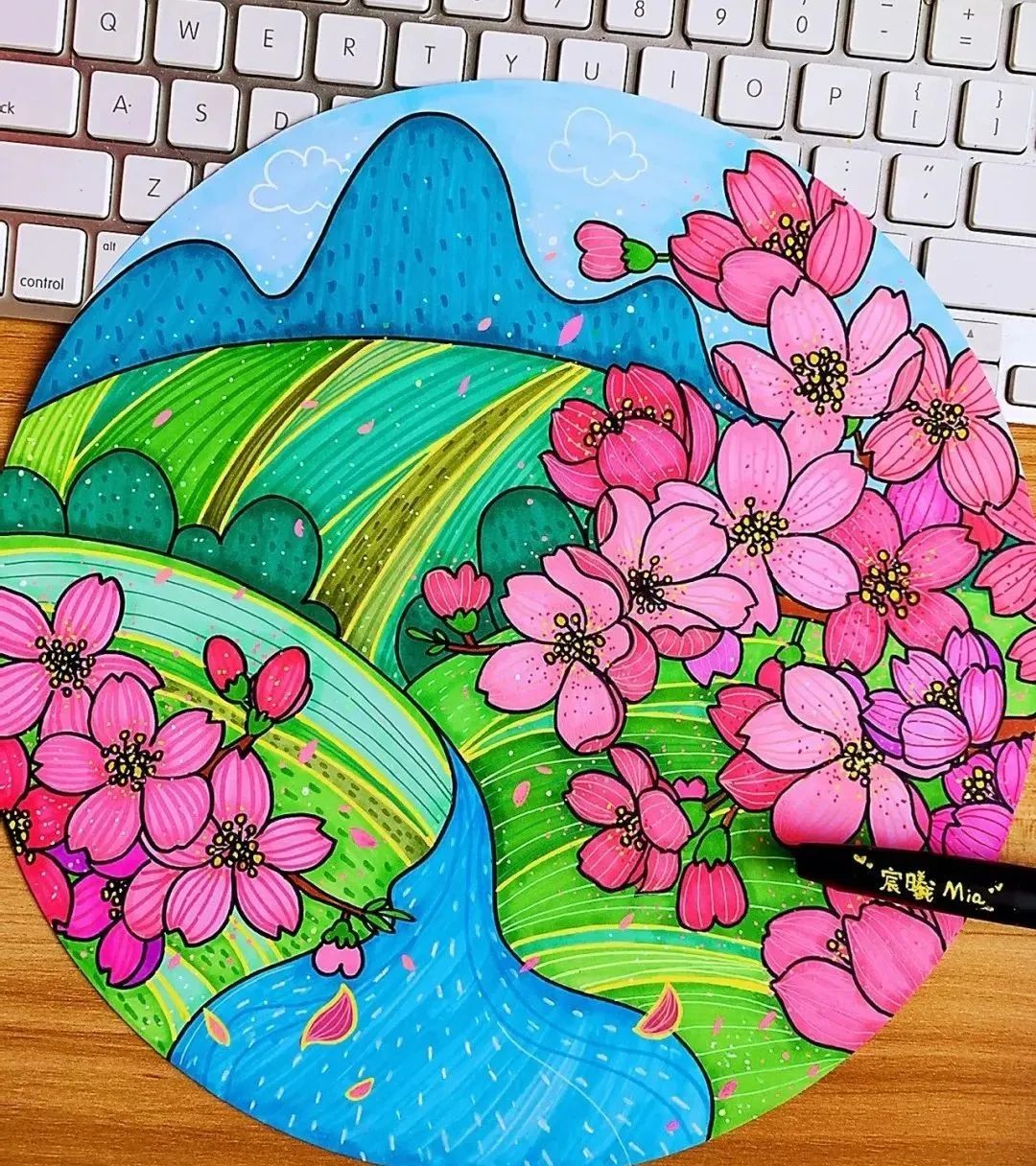 老房子细致的儿童画,十分细致的儿童画