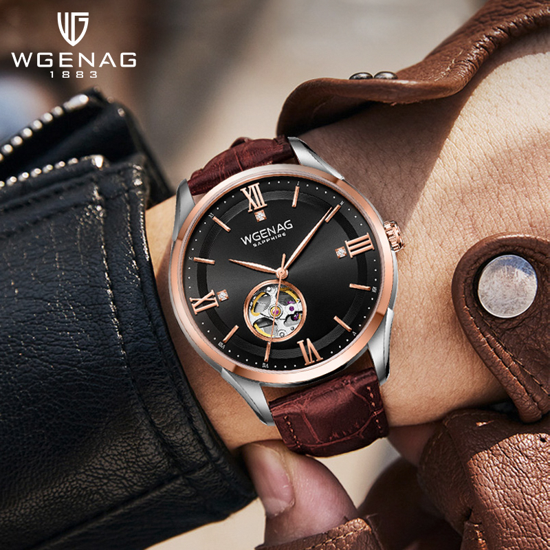 为啥男的喜欢机械表,瓦格纳男士机械手表咋样