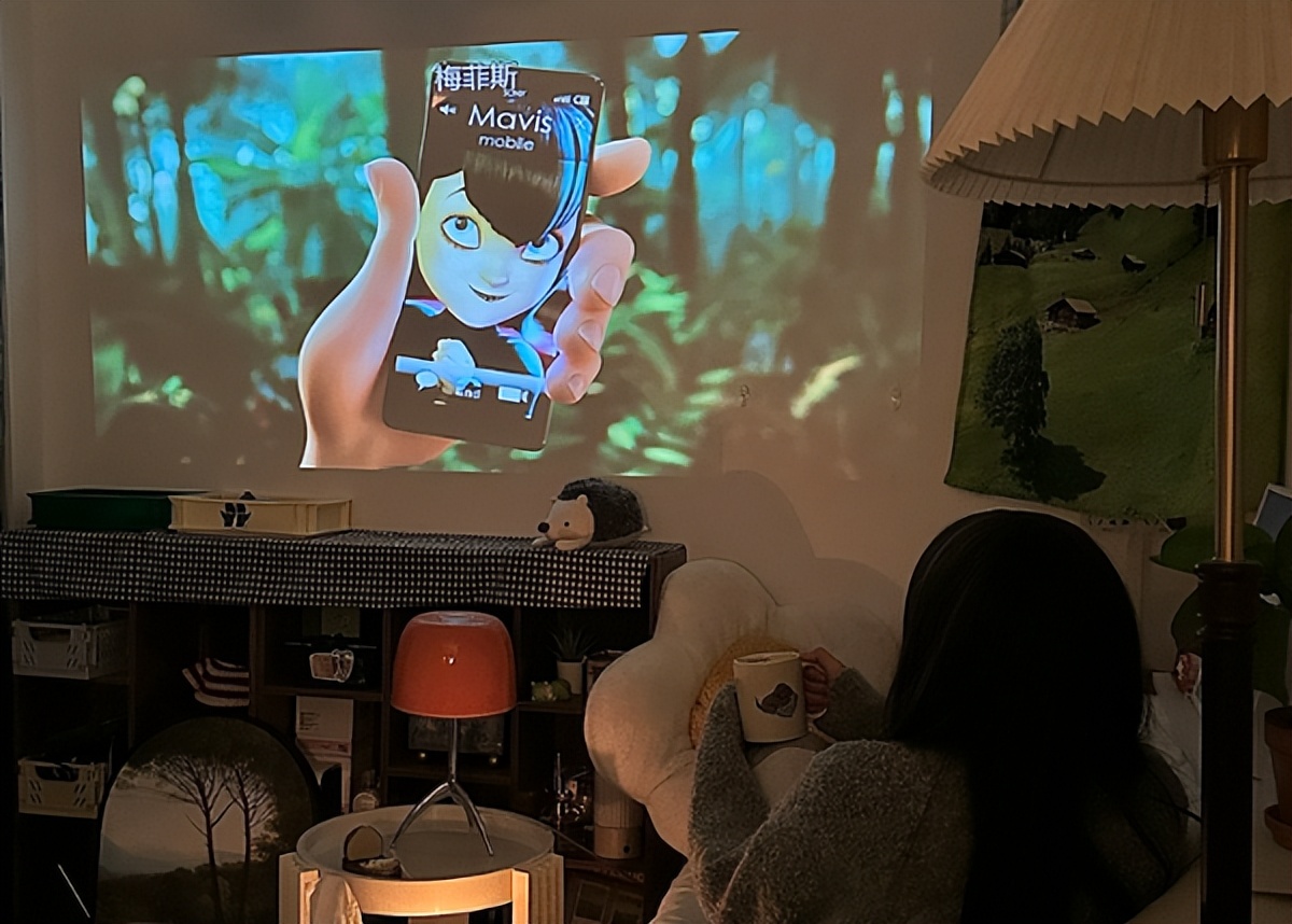 哈趣k1pro投影仪cvia流明,哈趣k1pro投影仪白天效果