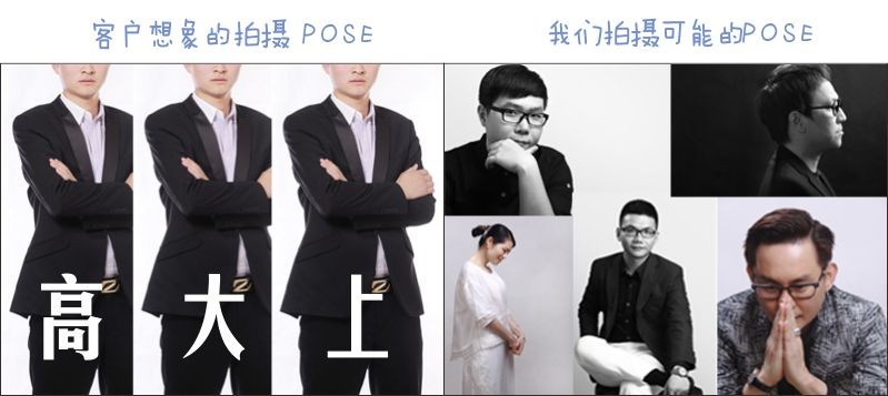 拍商务照,拍商务照姿势大全