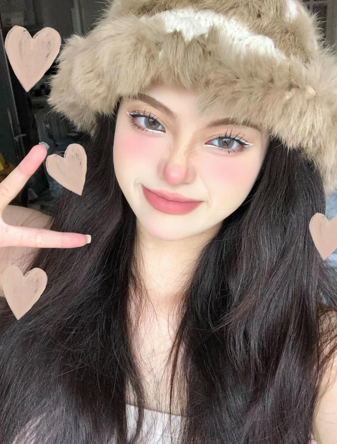 白眼线笔画法,珠光白眼线笔