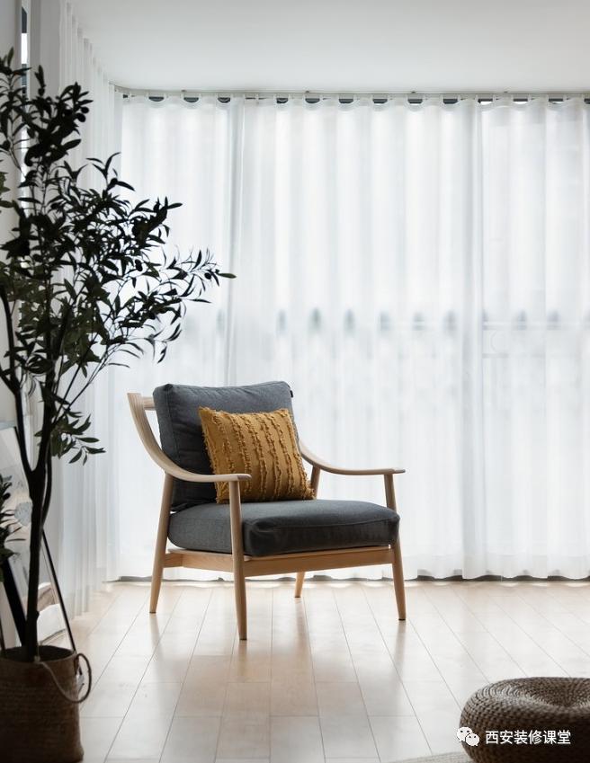 三室一厅92平原木色新中式,精装修大三室婚房