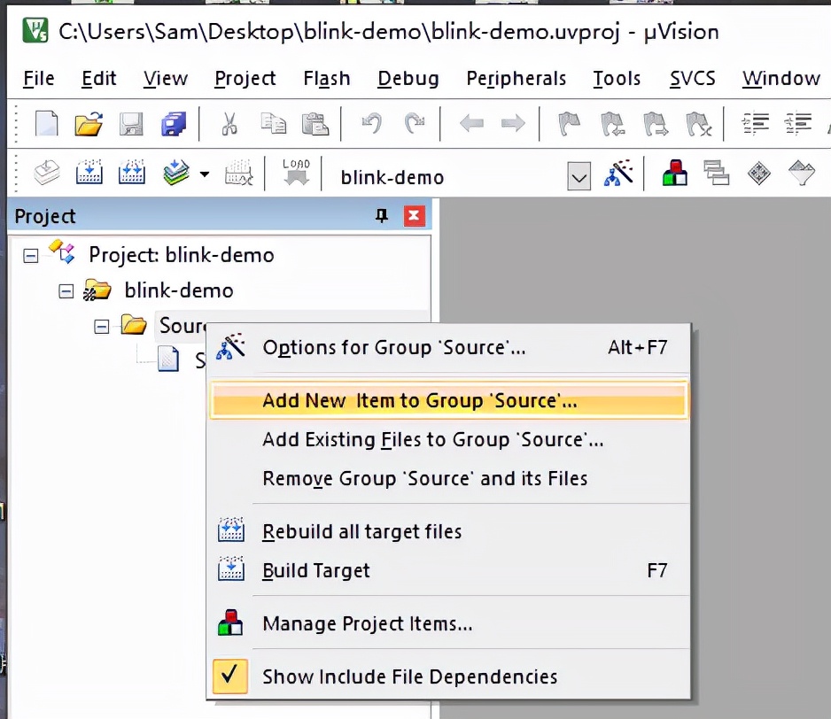 stc单片机入门教程视频,keilc51中如何选择stc