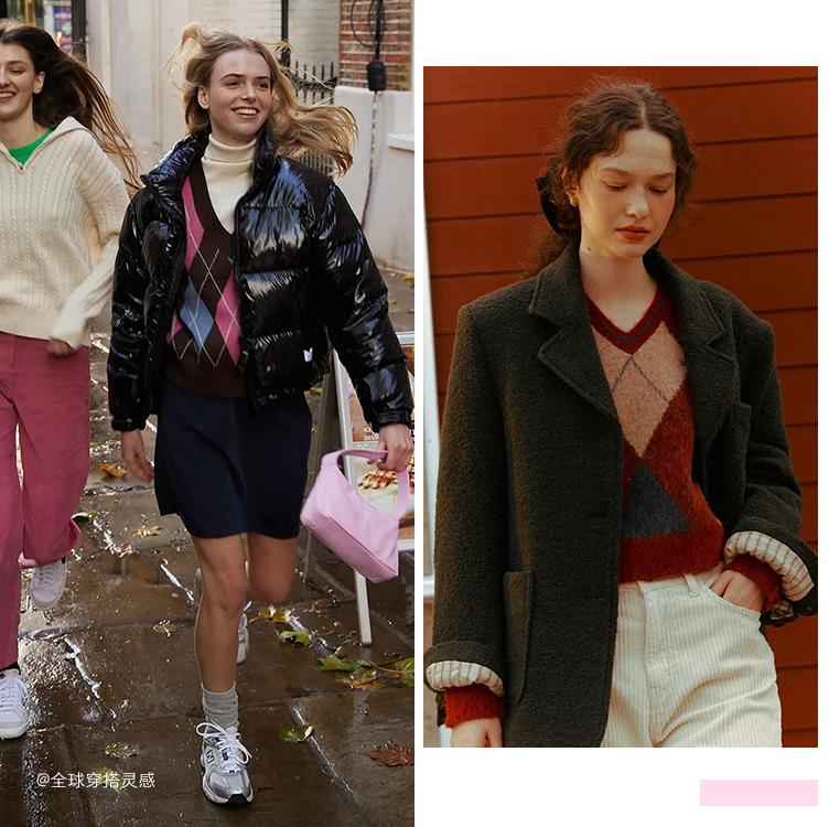 今年好看的毛衣穿搭,今年漂亮毛衣套装