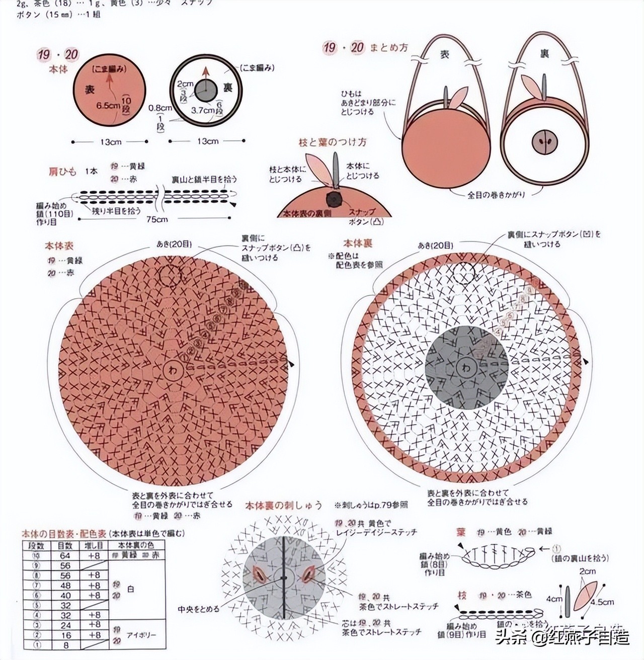 经典时尚的小包编织,横款小包编织教程简单一点