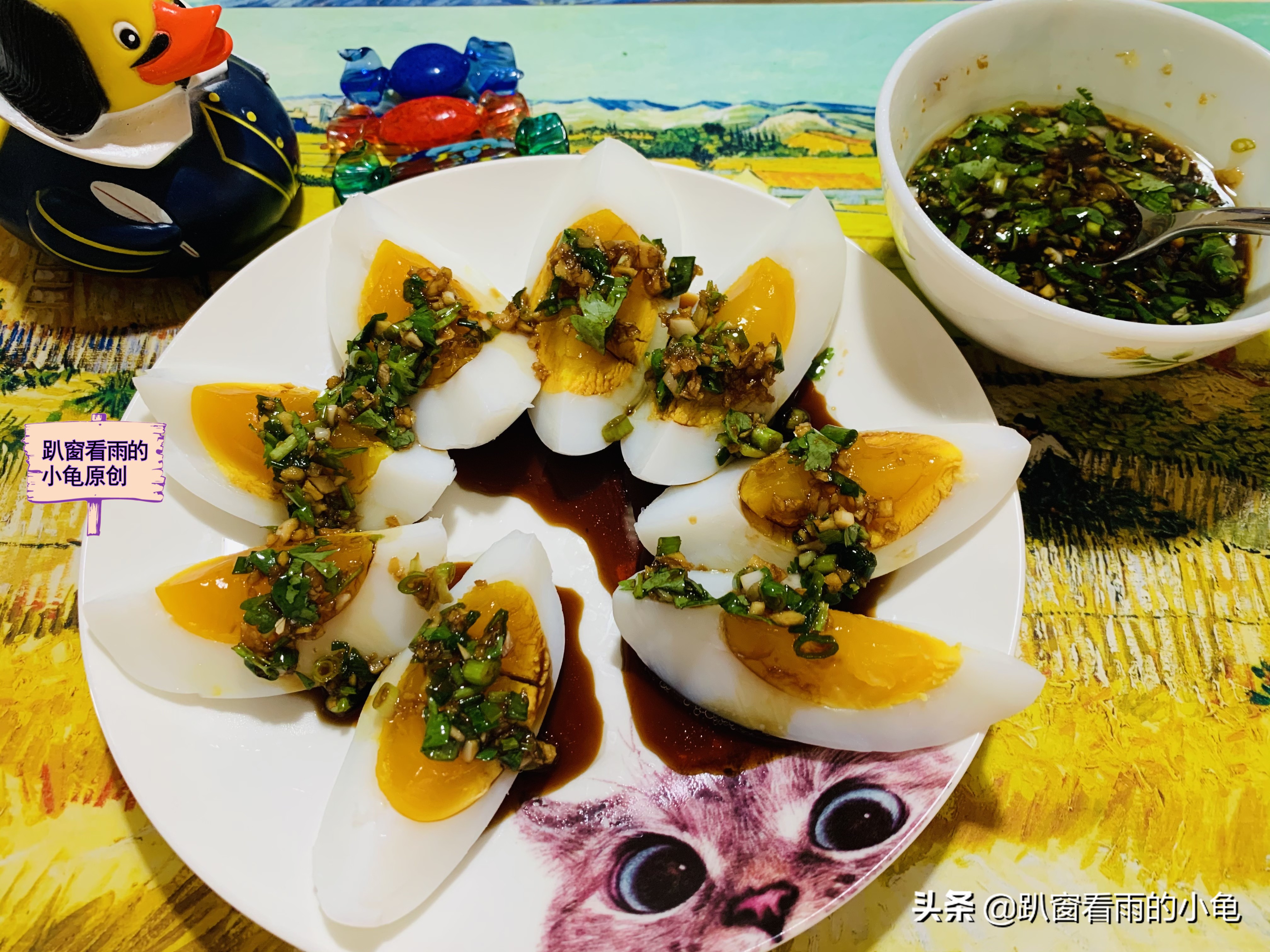 春天怎么吃鹅蛋好,春天吃鹅蛋炒香菜