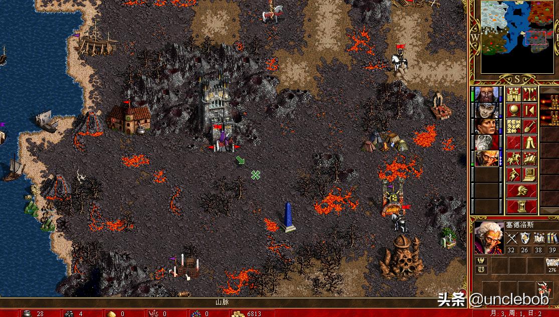 英雄无敌三之死亡阴影地图不识别,英雄无敌三单人闯关地图