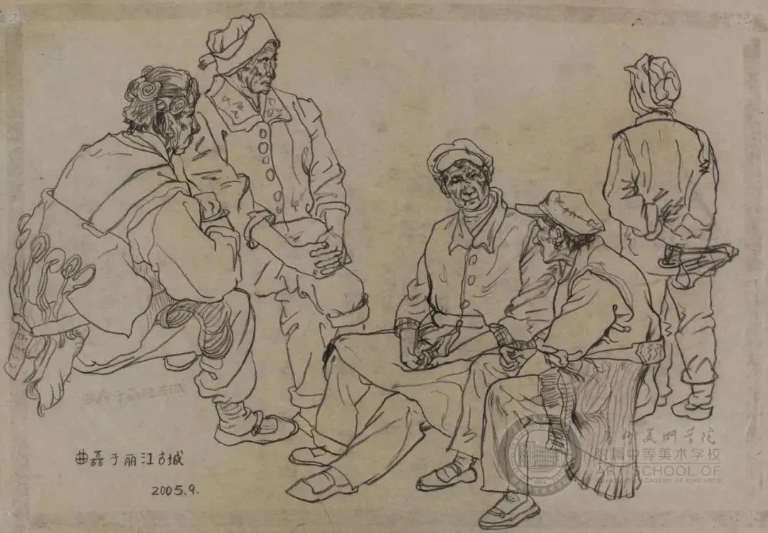 美院高分速写欣赏,中国美院速写要求及优秀高分卷