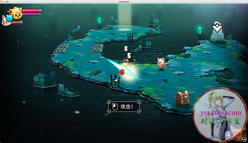 steam猫咪斗恶龙2怎么弄成中文,猫咪斗恶龙2港服