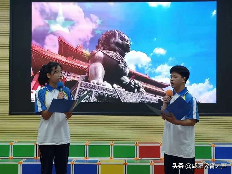 “诵读中华经典弘扬传统文化”兴平市东城一中经典诗文朗诵比赛