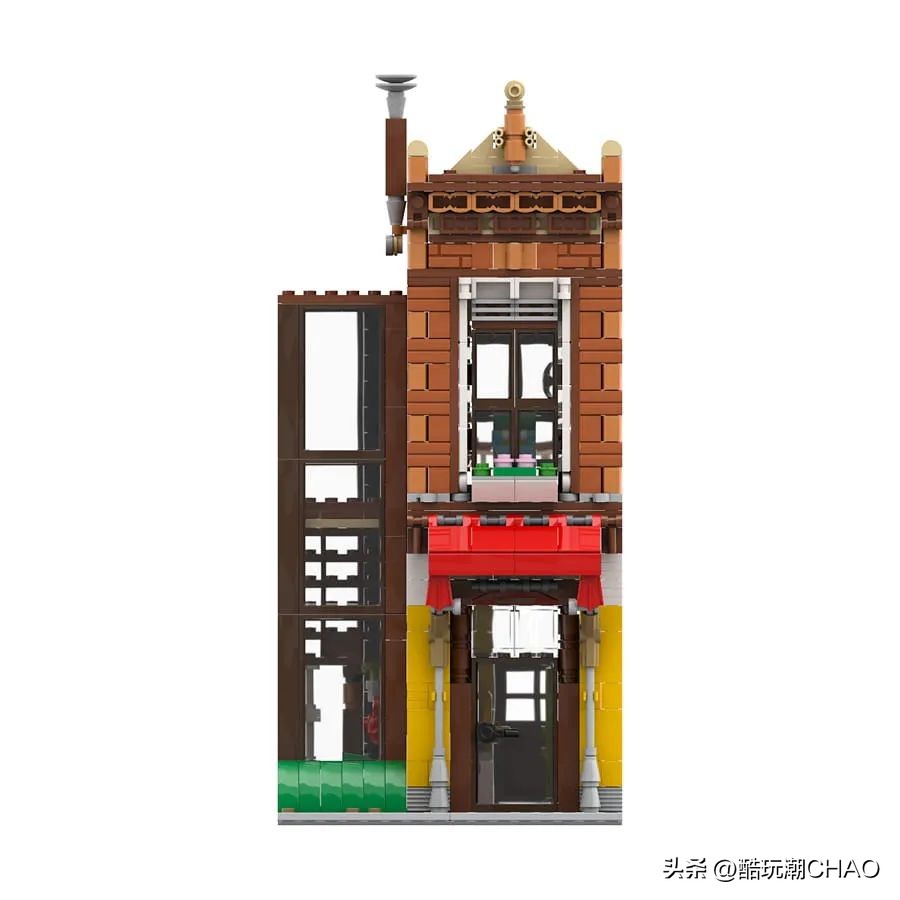 Brickative工作室街景套内新作品——旅行社