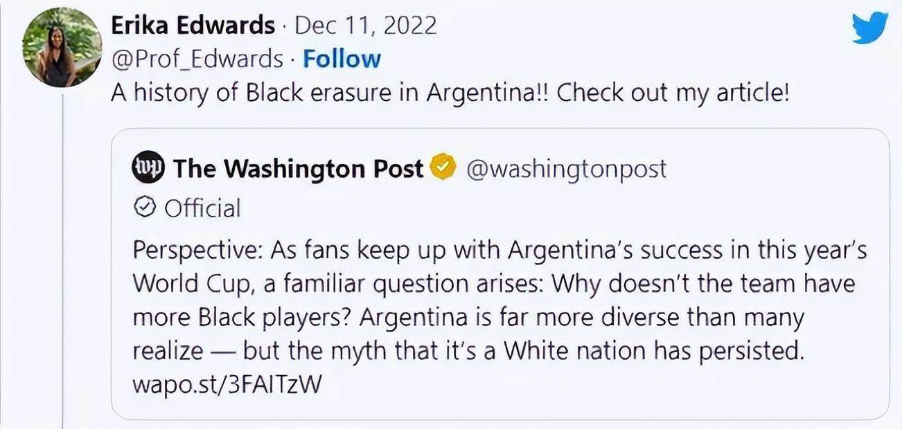 世界杯争冠队没黑人就是“政治不正确”？美媒体真咸吃萝卜