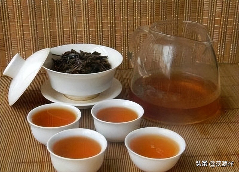 茯茶的滋味,茯茶的茶底