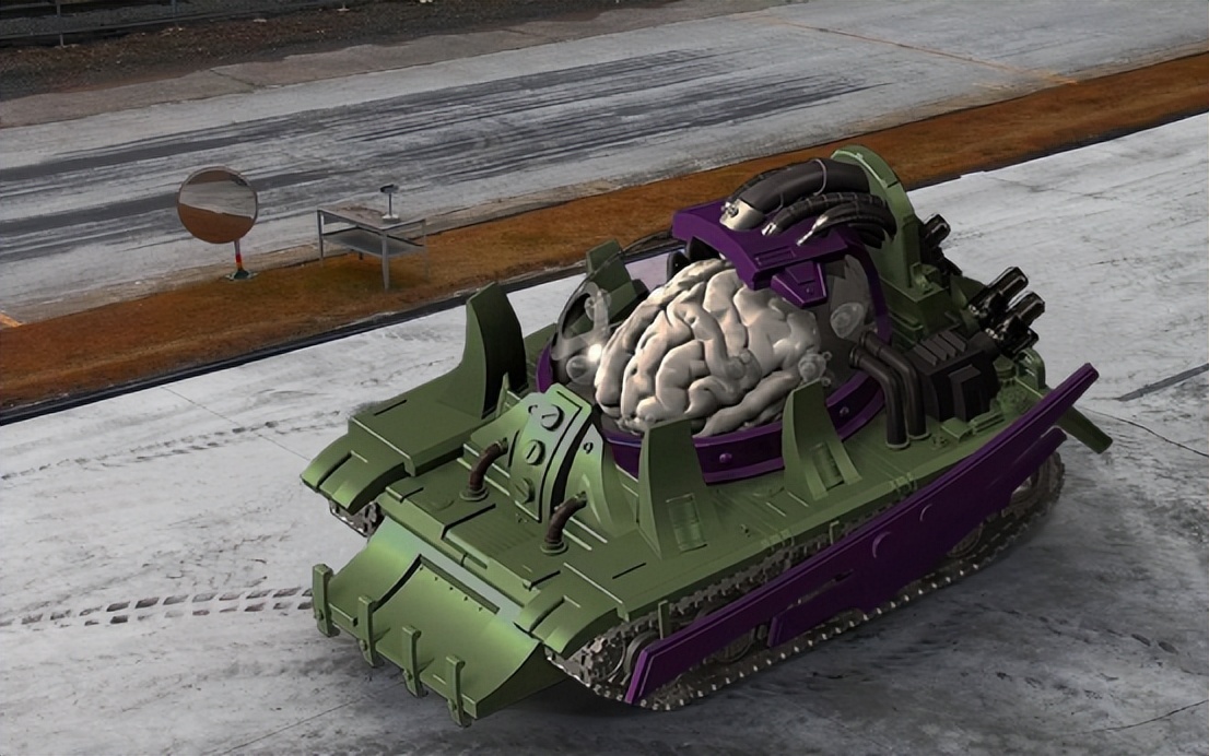 【游戏内外】由大脑做成的坦克是什么样的？心灵终结心灵军团载具