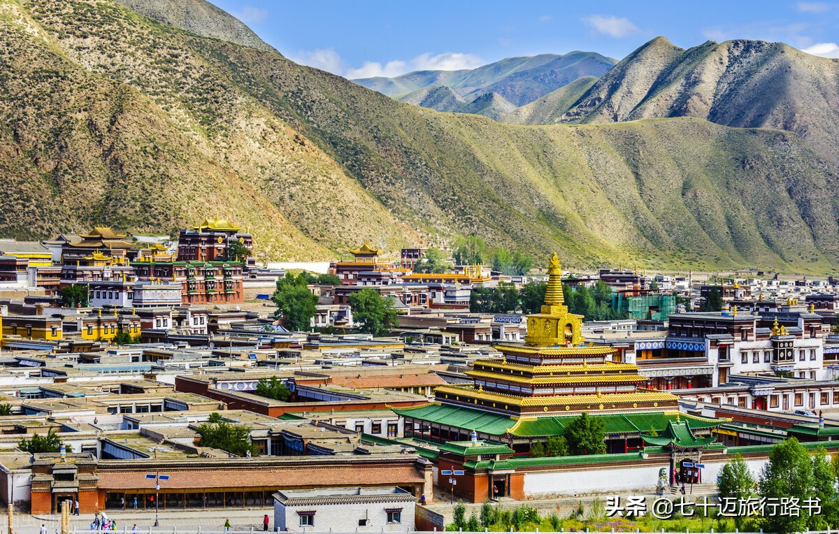 青海甘肃旅游地图全图详细,甘肃青甘环线攻略