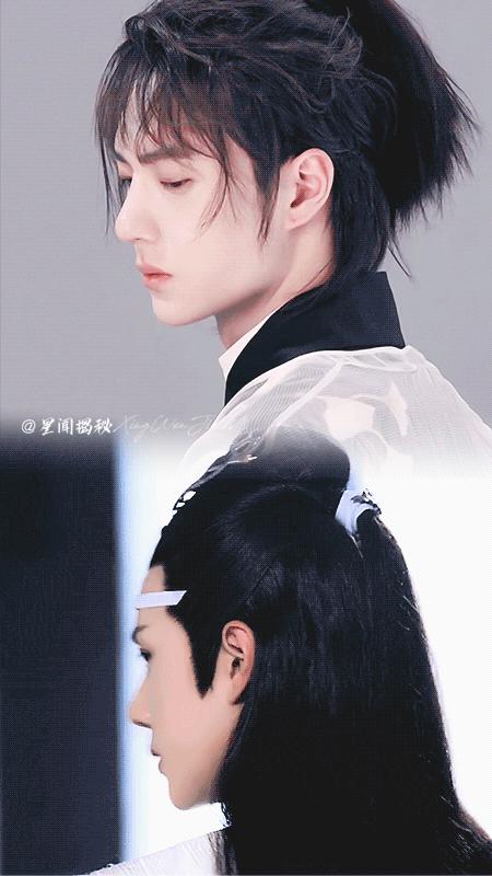 王一博回眸杀蓝湛,王一博跳舞杀马特