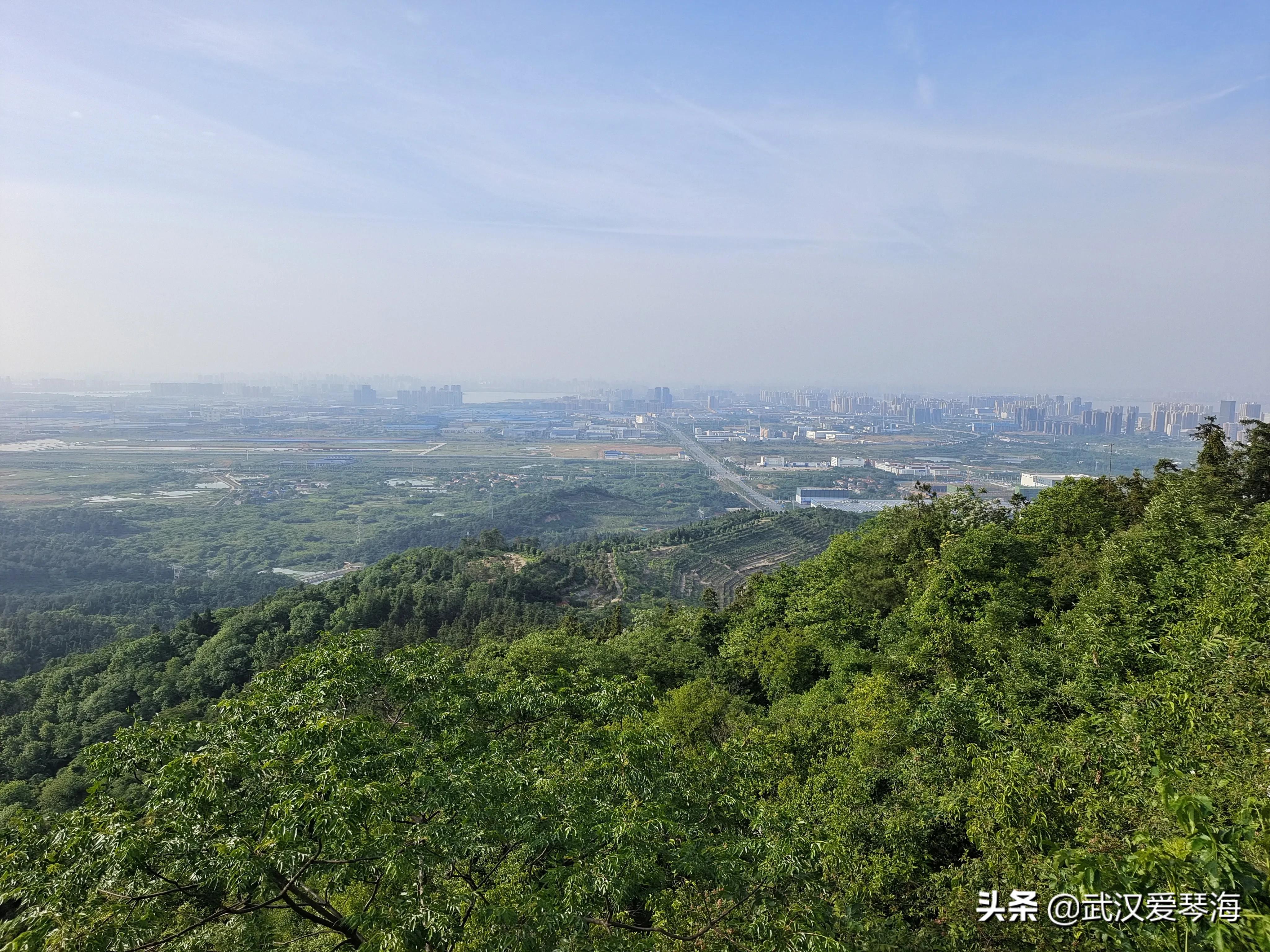 武汉青龙山爬山,武汉热门旅行线路青龙山穿八分山