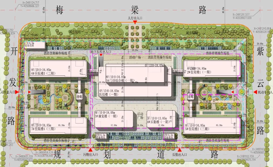 总投资26亿的医院,投资8亿新建三甲医院