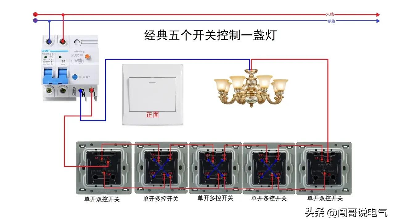 常用的高压电工电路图讲解,低压电工怎样看懂电路图知道故障