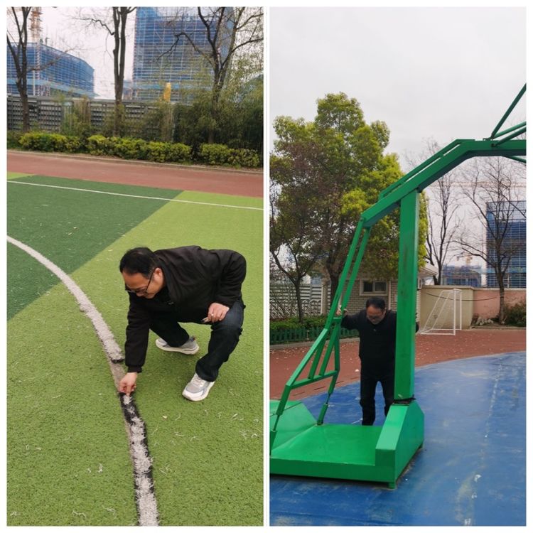 元一名城小学：安全之责尽在心中——体育设施器材安全隐患大排查