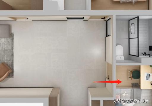 浴室柜正对卧室门用什么遮挡,浴室镜对着卧室门怎样改户型