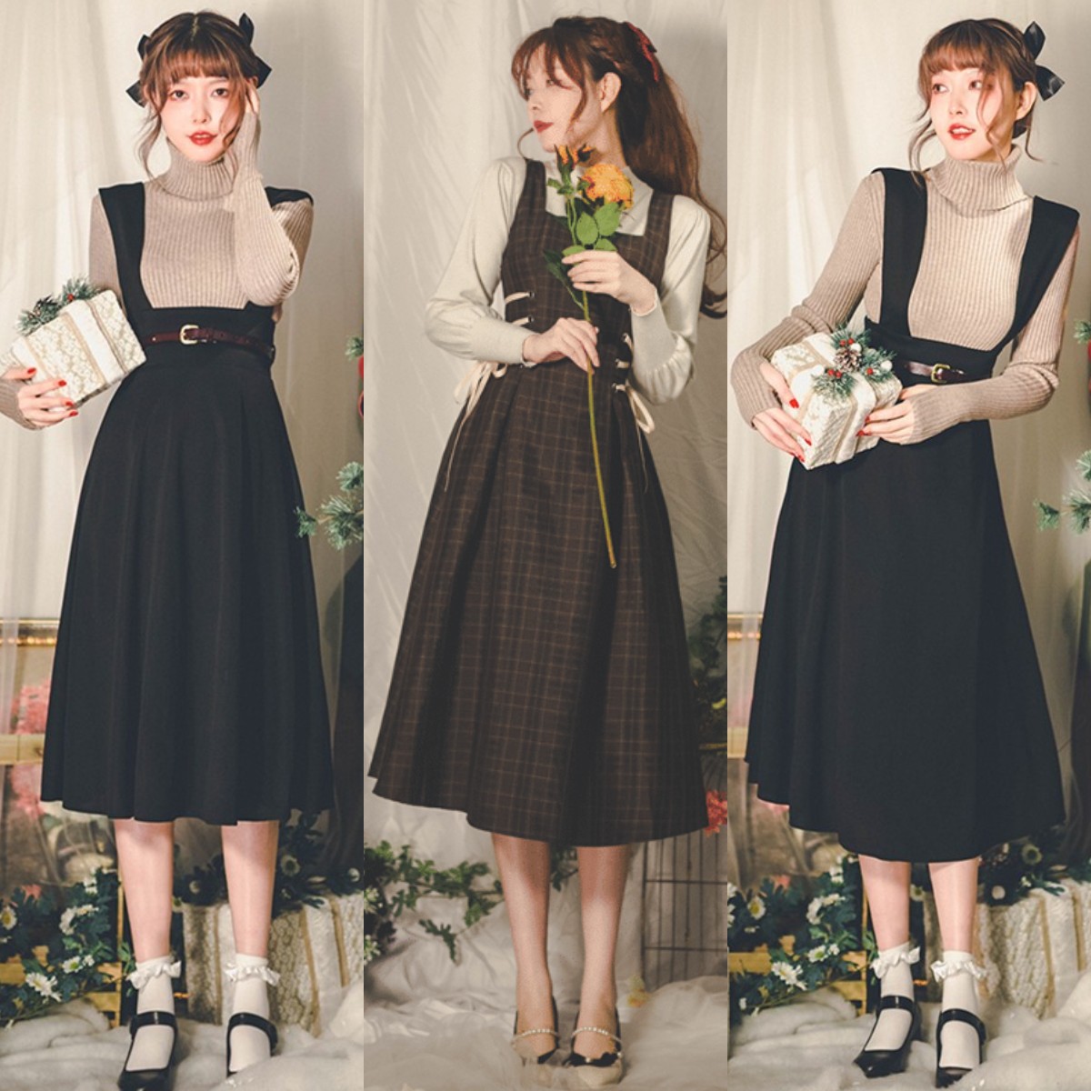 赫本穿裙子风格,赫本最美的连衣裙