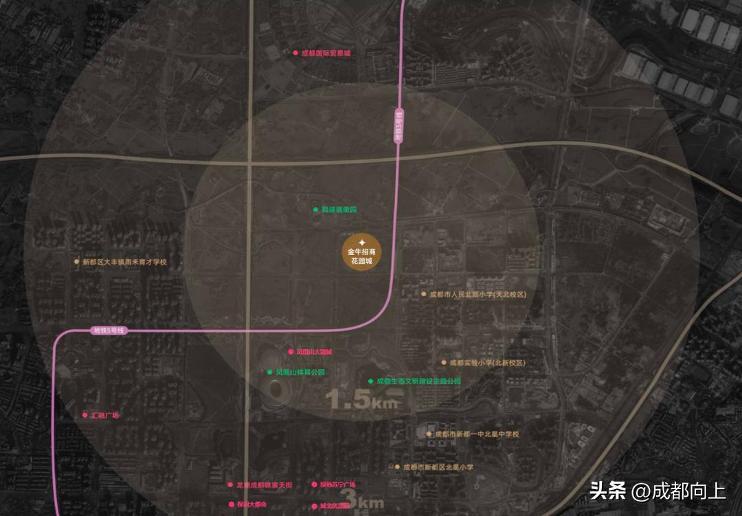 金牛区北部新城招商花园城,成都成华招商花园城