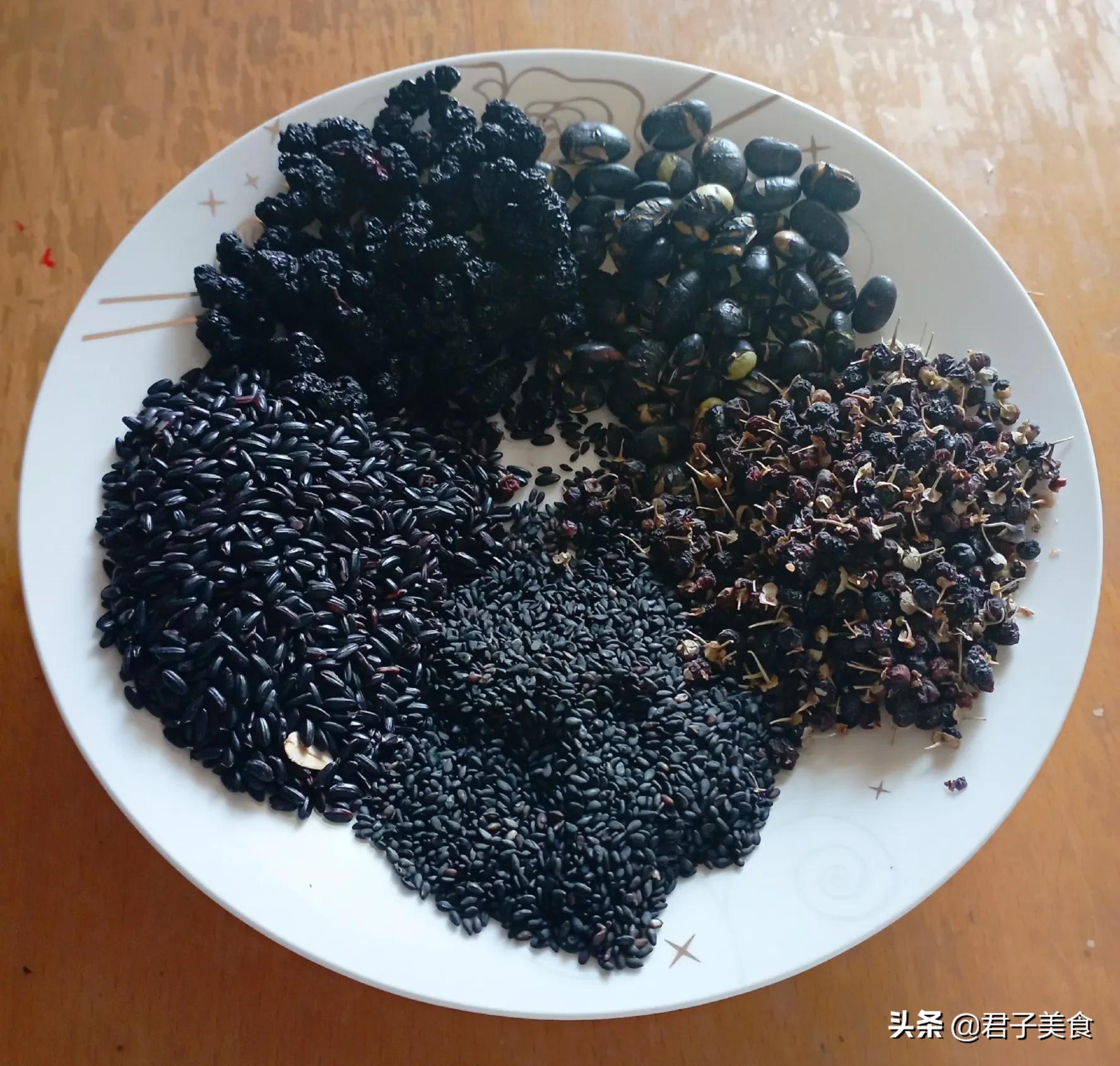 黑五类全麦面包,黑五类馒头