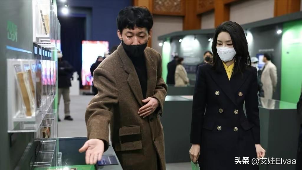 韩国第一夫人在美国的时装秀,韩国第一夫人访美照片