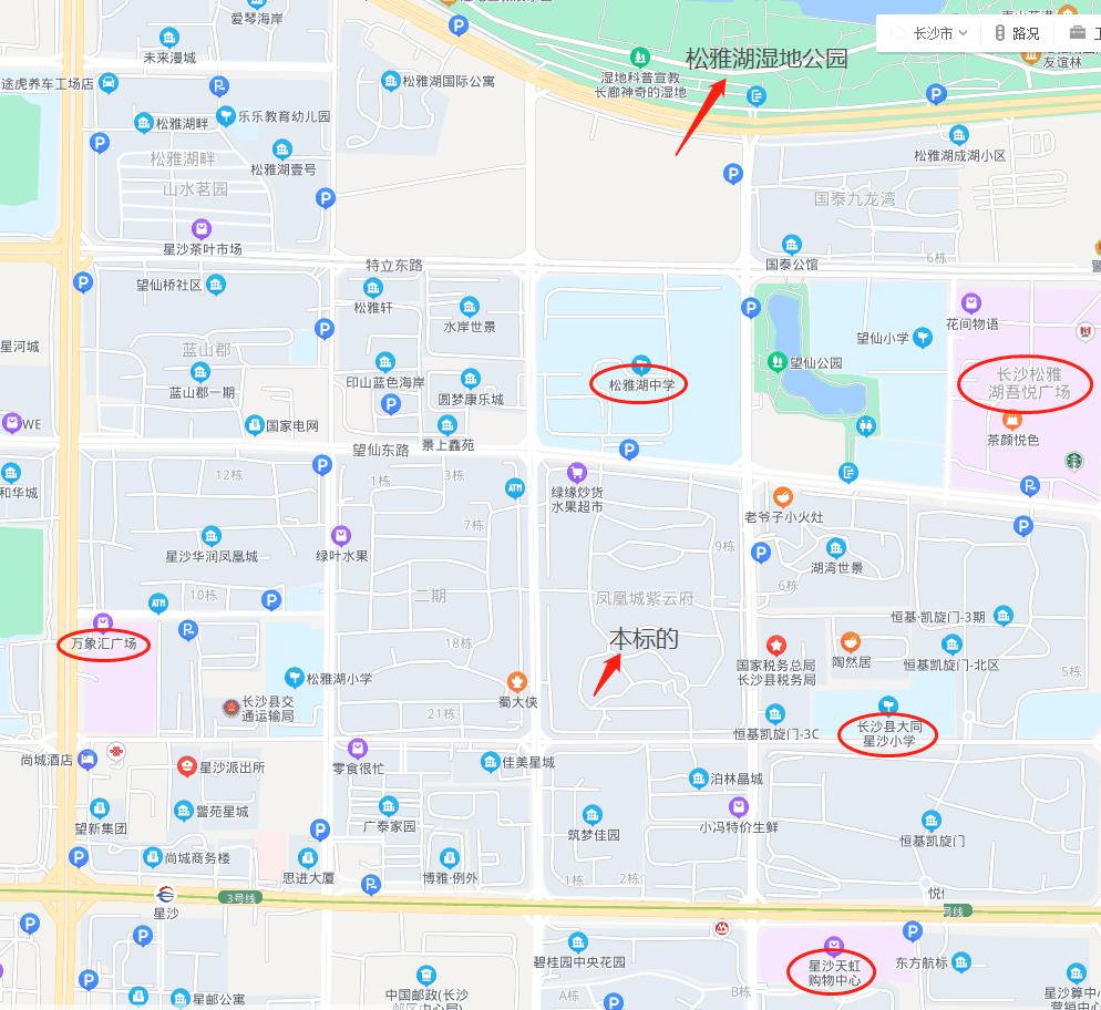 长沙华润凤凰城紫云府户型图,星沙华润凤凰城楼王出售