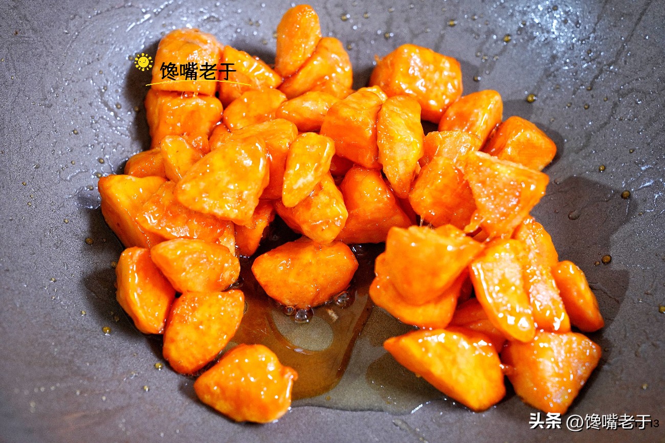 拔丝地瓜要怎么卖,家庭版拔丝地瓜只需记住这几步