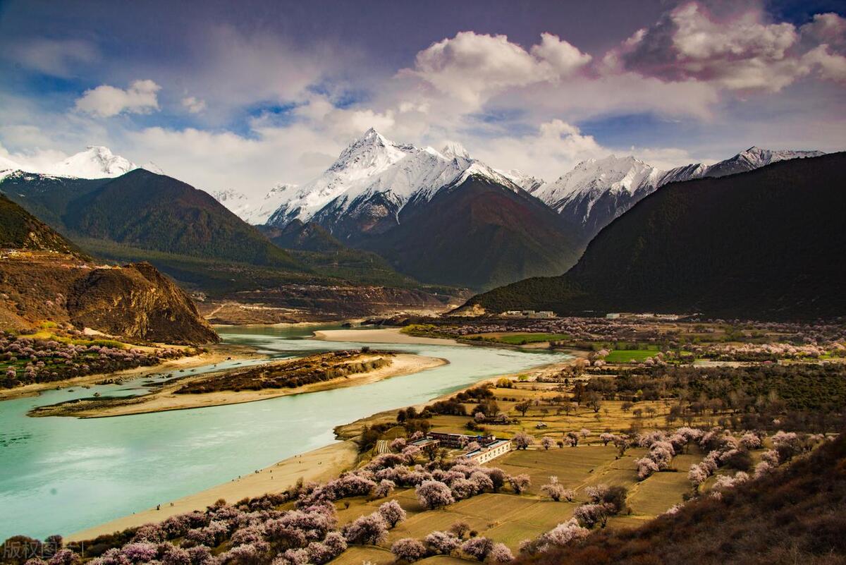 林芝藏南地区地图,藏南林芝风光