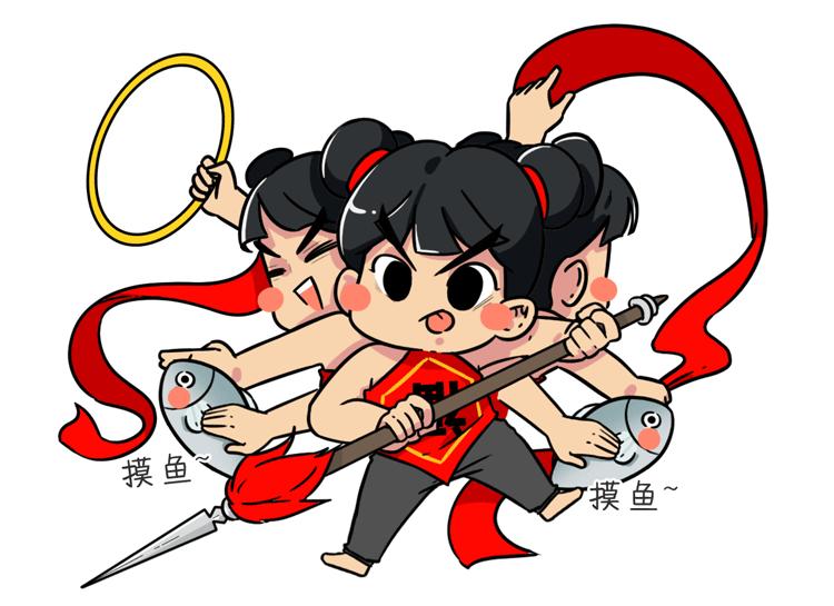 哪吒是用莲花还是用莲藕做成的,哪吒莲藕化身