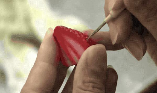 假食品模型视频,这些假食物都是人工合成的